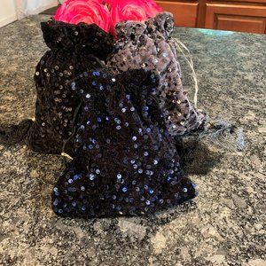 Sequin Embroidery Purse, Handmade Handbag